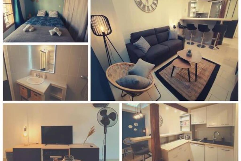 Appart Humels - Self Checkin - Ac Clim - Intra Muros - Wifi Apartment Avignon Luaran gambar